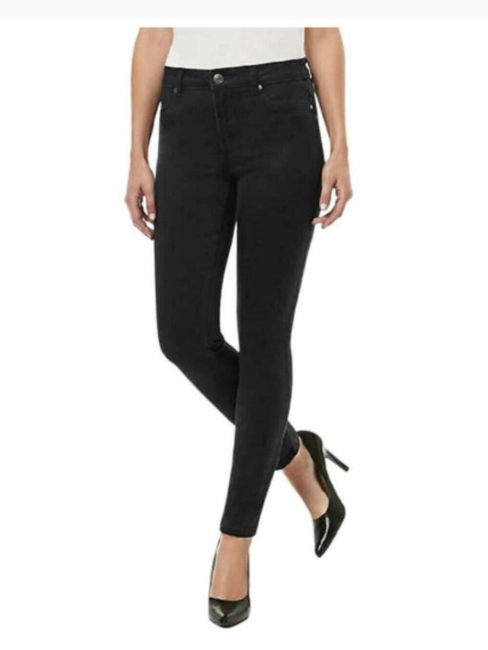 Buffalo David Bitton Mid-Rise Super Stretch Black Wash Jegging Size 8 NWT